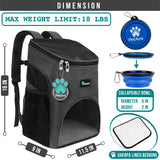 Classic 1-Way Entry Pet Carrier Backpack