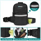Crossbody Hands Free Dog Leash Bag
