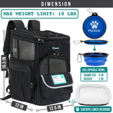 Premium 4 Way Entry Pet Carrier Backpack
