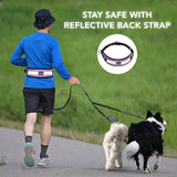 Padded Hands Free Dog Leash Belt - Dual Dog