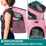 Classic 1-Way Entry Pet Carrier Backpack
