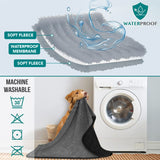 Waterproof Ribbed Pet Blanket