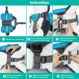 Deluxe Dog Harness Saddle Bag Backpack