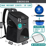Classic 1-Way Entry Pet Carrier Backpack