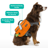 Deluxe Dog Harness Saddle Bag Backpack