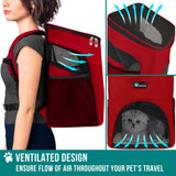 Classic 1-Way Entry Pet Carrier Backpack