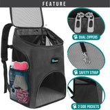 Classic 1-Way Entry Pet Carrier Backpack
