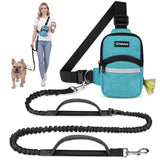 Crossbody Hands Free Dog Leash Bag