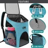 Classic 1-Way Entry Pet Carrier Backpack