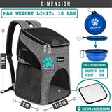 Classic 1-Way Entry Pet Carrier Backpack