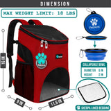 Classic 1-Way Entry Pet Carrier Backpack