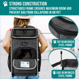 Premium 4 Way Entry Pet Carrier Backpack