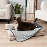 Waterproof Ribbed Pet Blanket