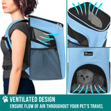 Classic 1-Way Entry Pet Carrier Backpack