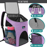 Classic 1-Way Entry Pet Carrier Backpack