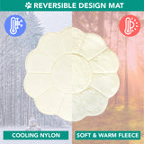 Unique Shaped Cool & Warm Pet Mat