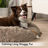 Fluffy Calming Donut Pet Bed