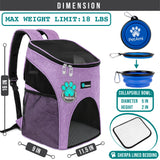 Classic 1-Way Entry Pet Carrier Backpack