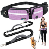 Deluxe Hands Free Dog Leash Bag
