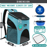 Classic 1-Way Entry Pet Carrier Backpack
