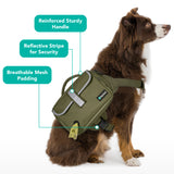 Deluxe Dog Harness Saddle Bag Backpack