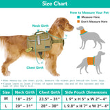 Deluxe Dog Harness Saddle Bag Backpack