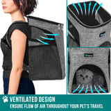 Classic 1-Way Entry Pet Carrier Backpack