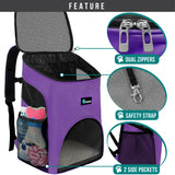 Classic 1-Way Entry Pet Carrier Backpack
