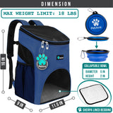 Classic 1-Way Entry Pet Carrier Backpack
