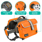 Deluxe Dog Harness Saddle Bag Backpack