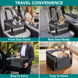 Front & Back Seat Car Seat Pet Carrier
