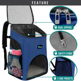 Classic 1-Way Entry Pet Carrier Backpack