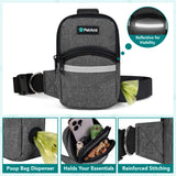 Crossbody Hands Free Dog Leash Bag