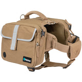 Classic Dog Harness Saddle Bag Backpack