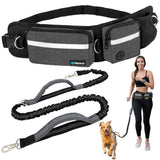 Deluxe Hands Free Dog Leash Bag