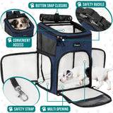 Premium 4 Way Entry Pet Carrier Backpack