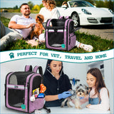 Ultimate 4 Way Entry Pet Carrier Backpack