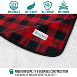 Waterproof Sherpa Pet Blanket