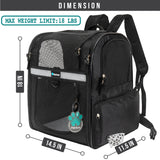 Ultimate 4 Way Entry Pet Carrier Backpack