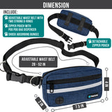 Classic Hands Free Dog Leash Bag