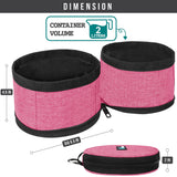 2-in-1 Collapsible Pet Travel Bowls