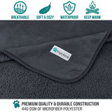 Waterproof Sherpa Pet Blanket