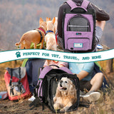 Expandable 3-Way Entry Pet Carrier Backpack