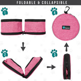 2-in-1 Collapsible Pet Travel Bowls