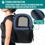 Ultimate 4 Way Entry Pet Carrier Backpack