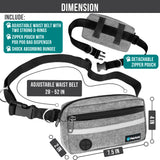 Classic Hands Free Dog Leash Bag