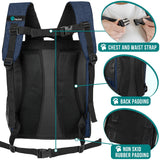 Deluxe 2-Way Entry Pet Carrier Backpack
