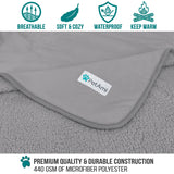 Waterproof Sherpa Pet Blanket