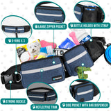Deluxe Hands Free Dog Leash Bag