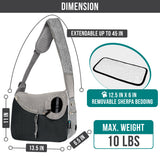 Crossbody Sling Bag Pet Carrier